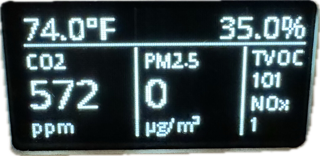 AirGradient One Customized MallocArray ESPHome Display AirGradient